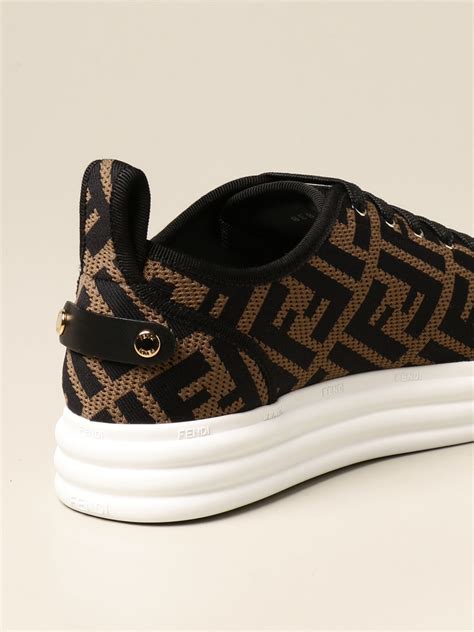 fendi laarsjes dames|Fendi ladies sneakers.